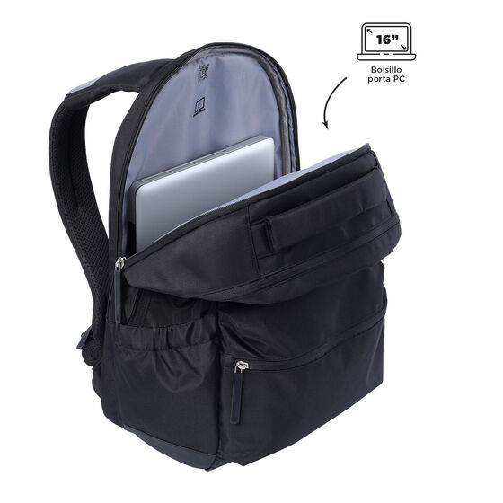 Mochila Comfort - Negro image number 4