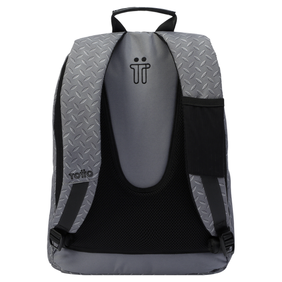 Mochila escolar Lápiz - Gris metálico image number 3