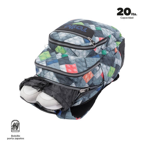 Mochila Crayoles - Bloques image number 3