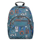 Mochila Gommas - Gris y videoconsolas image number 1