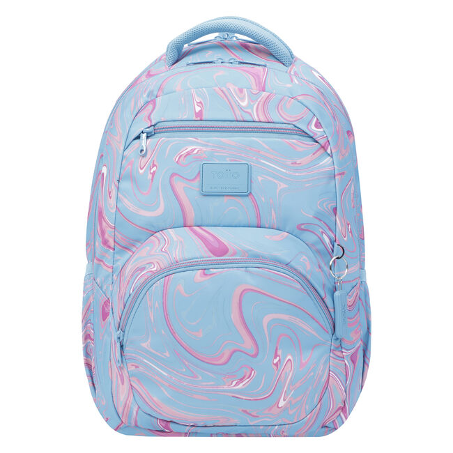 Mochila Eco-Friendly estampado verde y rosa - Tracer 4