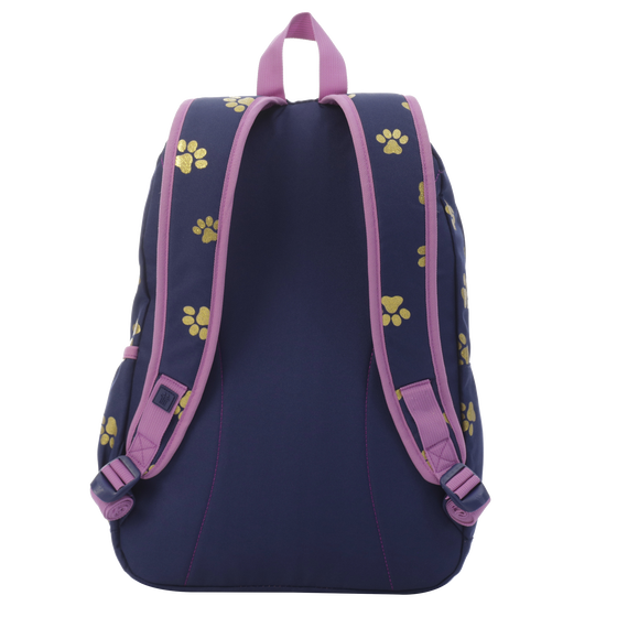 Mochila escolar huellas gato - Glony image number 3