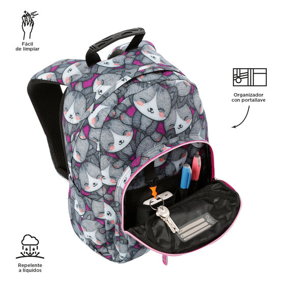 Mochila Tempera - Kitten Rose image number 5