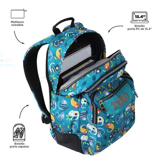 Mochila Crayoles - Egreth image number 4