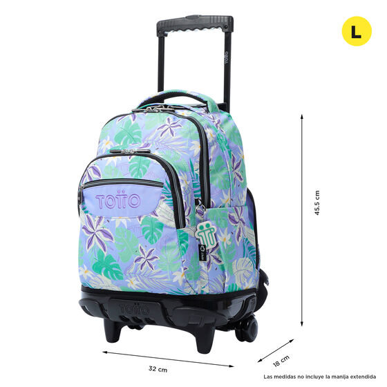 Mochila Renglones - Morado image number 2