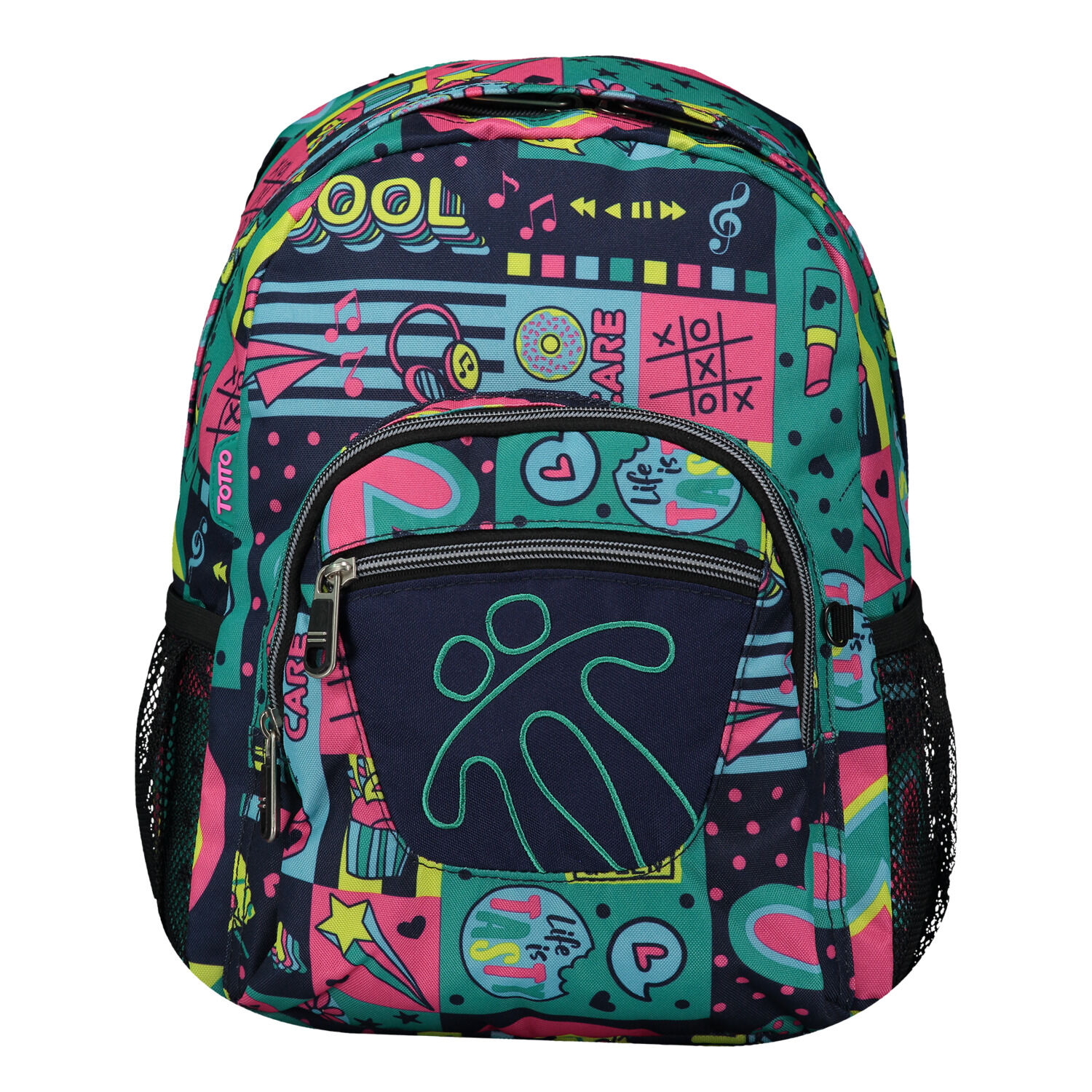 Mochila escolar Tempera Azul Totto.es