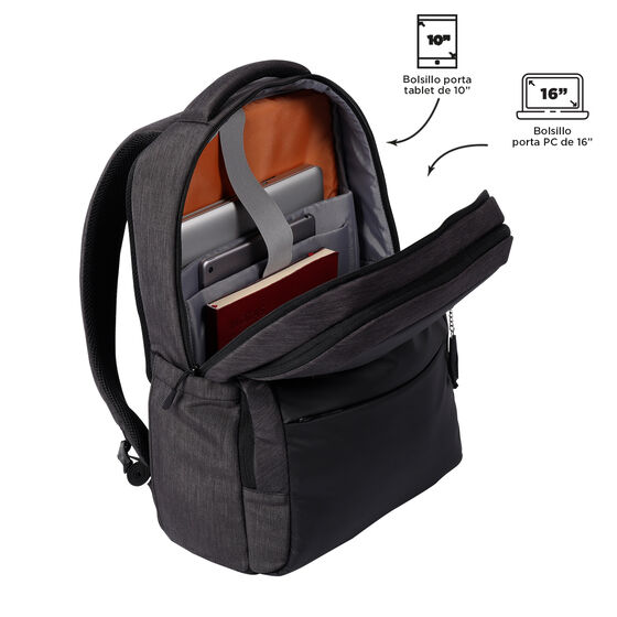 Mochila Dallas - Negro image number 4