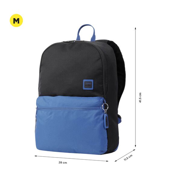 Mochila Dragonar - Negro y azul image number 3