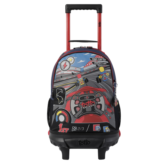Mochila escolar pequeña con ruedas - Gokart image number 1