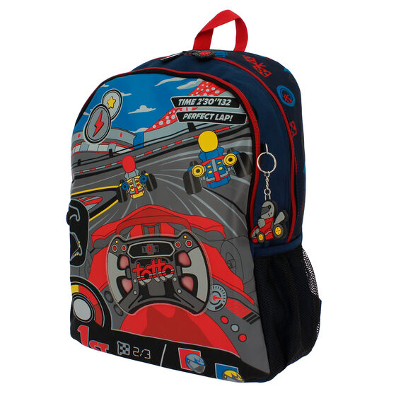 Mochila escolar grande - Gokart image number 2