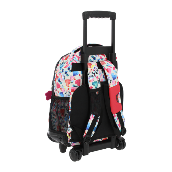 Mochila escolar con ruedas Renglones - 2SA image number 4
