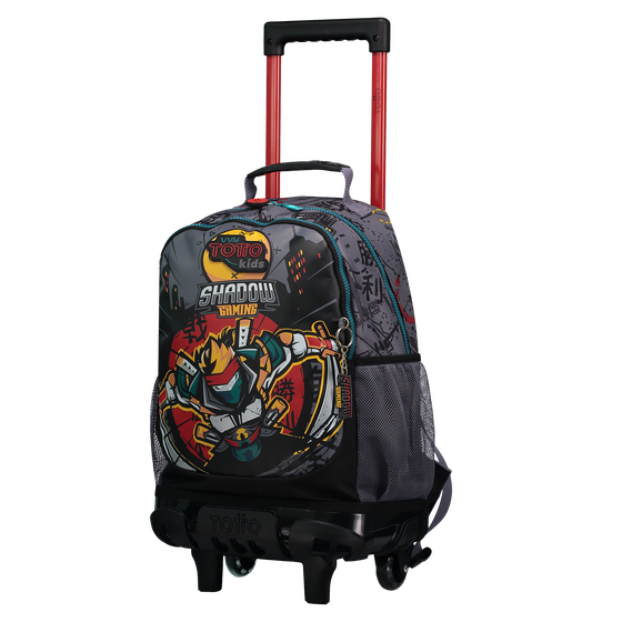 Mochila escolar mediana con ruedas - Kazumi image number 2