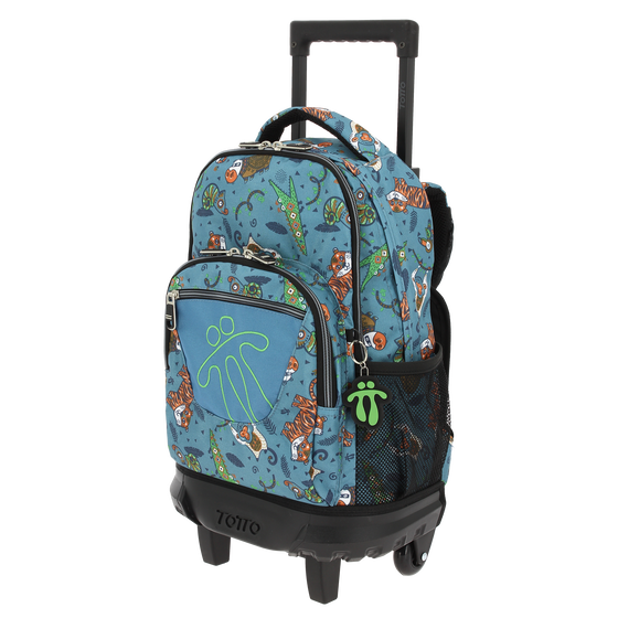 Mochila escolar peque&ntilde;a ruedas Resma - 6LO image number 3