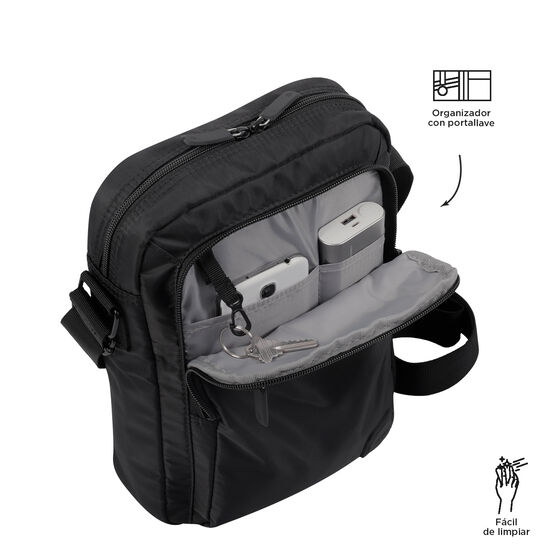 Bolso bandolera Bayonne - Negro image number 5