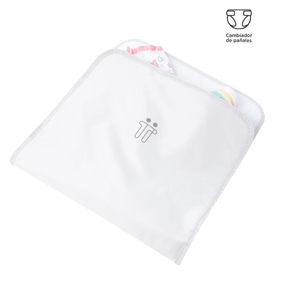 Mochila pañalera Babybao 2.0 - White Sand image number 6
