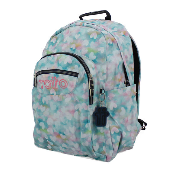 Mochila Acuareles - Corazones pastel image number 2