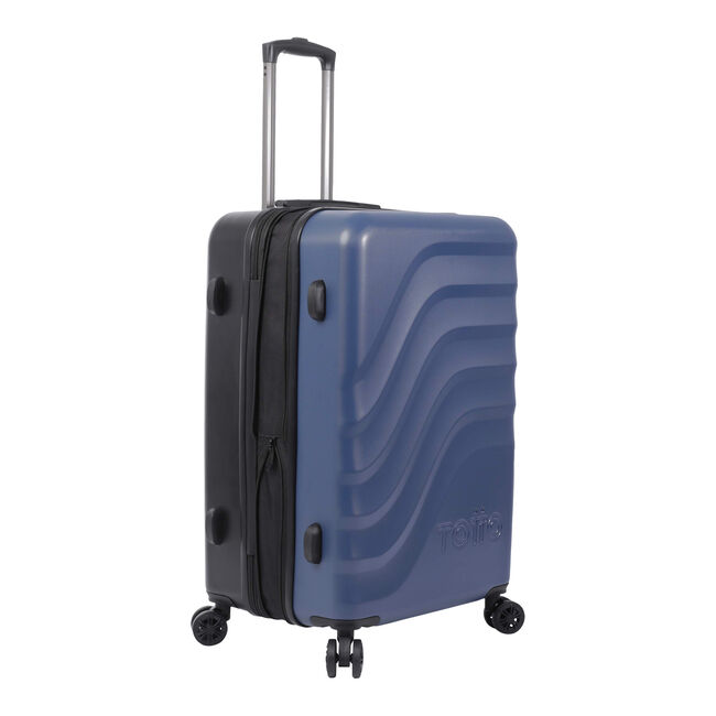 Maleta trolley mediana color azul oscuro - Bazy + image number null