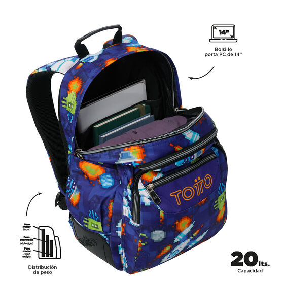 Mochila Rayol - Space Blue image number 5