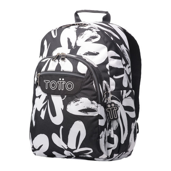 Mochila Acuareles - Blanco y negro image number 2