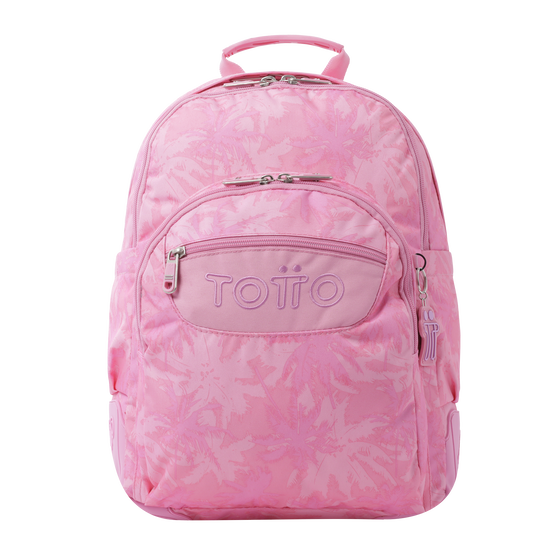 Mochila Crayoles - Palmeras rosas image number 1