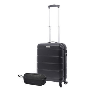 Kit maleta de cabina Rayatta + organizador Trip Negro