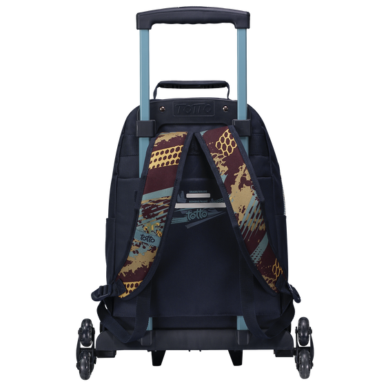 Mochila escolar con 3 ruedas - Motto Cross image number 3