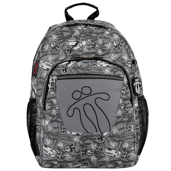 Mochila escolar adaptable a carro Acuareles - 8GO image number 1