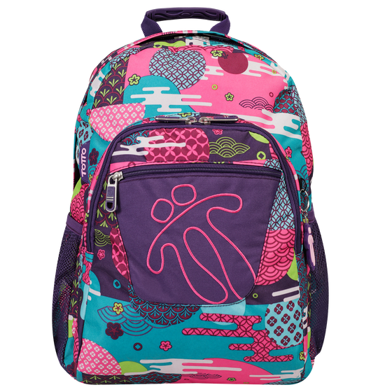 Mochila escolar adaptable a carro Acuareles - 4SJ image number 1