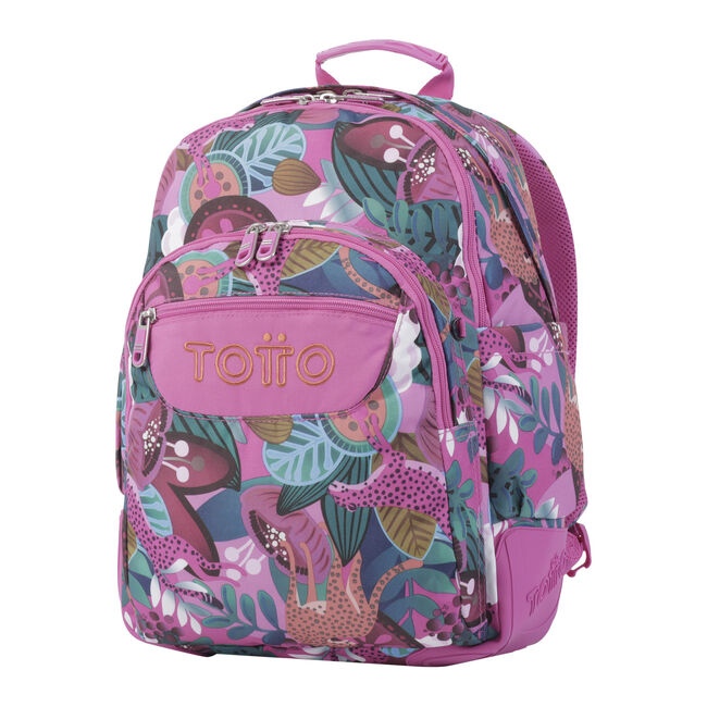 Mochila escolar tropical jaguar - Crayoles image number null