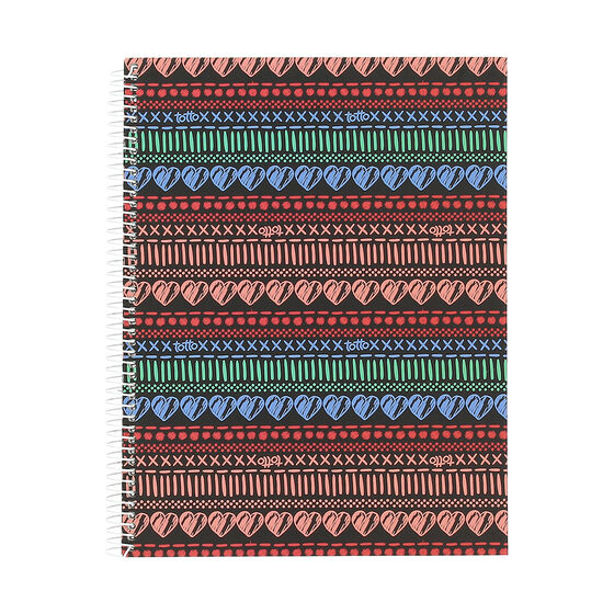 Cuaderno A4 tapa dura forrada image number 1