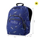 Mochila Gommas - Dinosaurs Blue image number 2