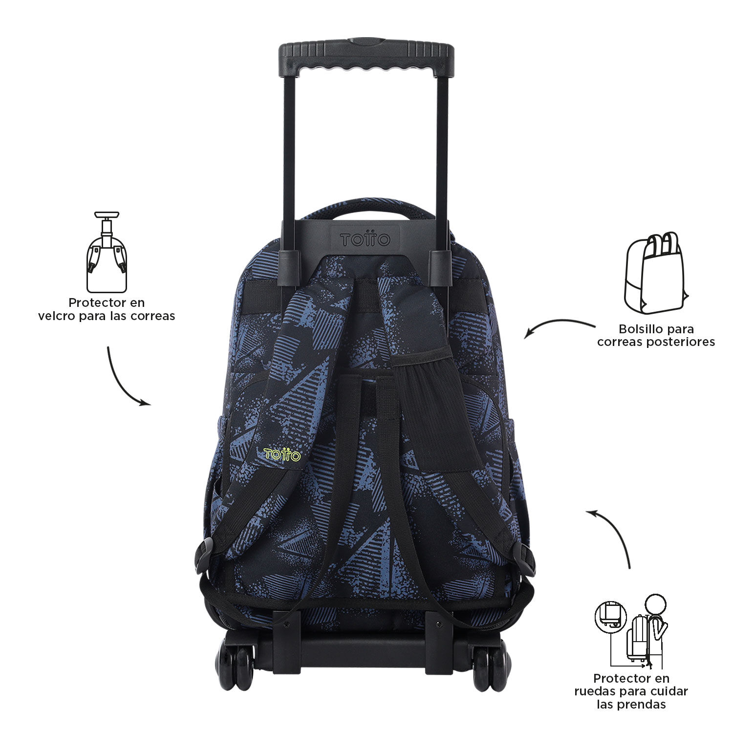 Outlet mochilas escolares con ruedas new arrivals