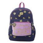 Mochila escolar huellas gato - Glony image number 1