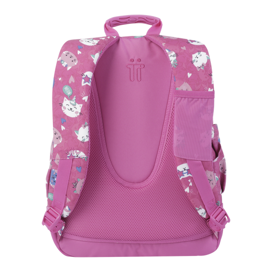 Mochila Crayoles - Fiesta gatitos image number 3