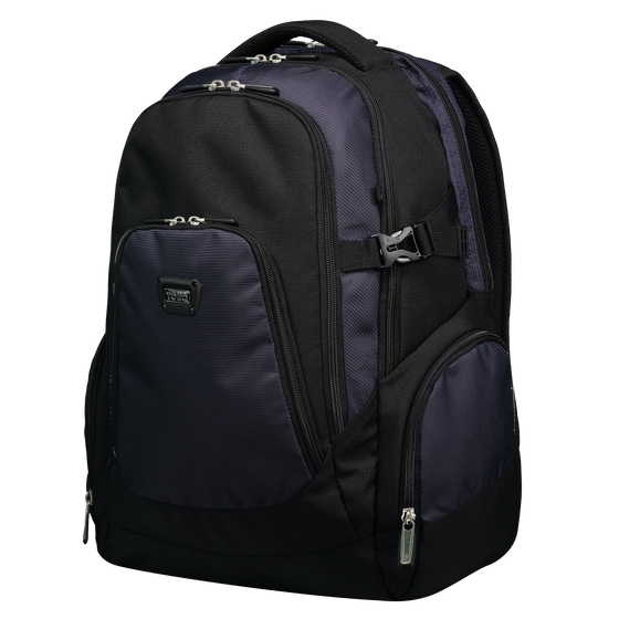 Mochila para portátil 15,4 negro y azul - Plino image number 2
