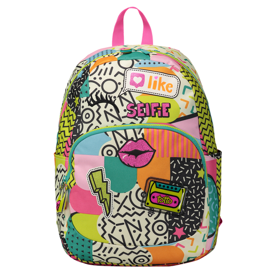 Mochila escolar mediana - #Like image number 1