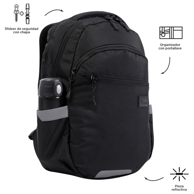 Mochila Eco-Friendly color negro  - Indo image number null