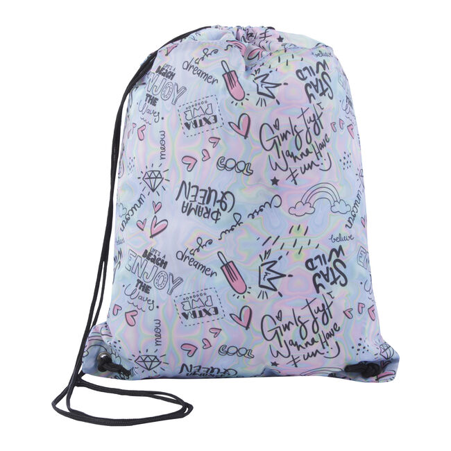 Mochila deportiva cuerdas rainbow party - Curvigrafo image number null