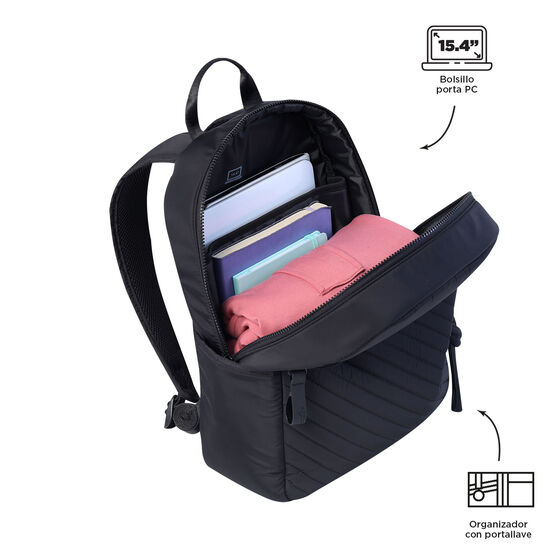 Mochila Arlyn M - Negro image number 4