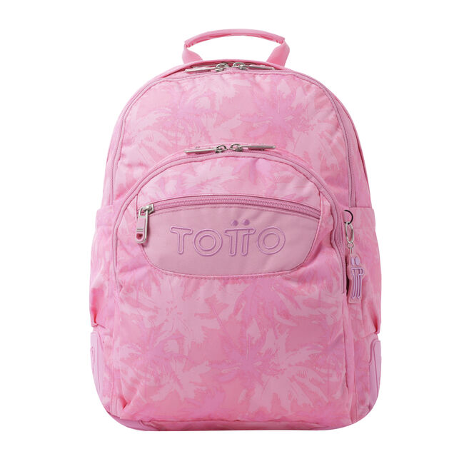 Leonardoda Matar Deportista Mochila escolar palmeras rosas - Crayoles - Rosa | Totto.es