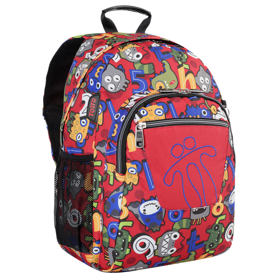 Mochila escolar adaptable a carro Acuareles - 4RY image number 3