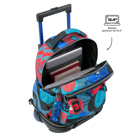 Mochila Desmontable Tiza - Cyber monstruos image number 7