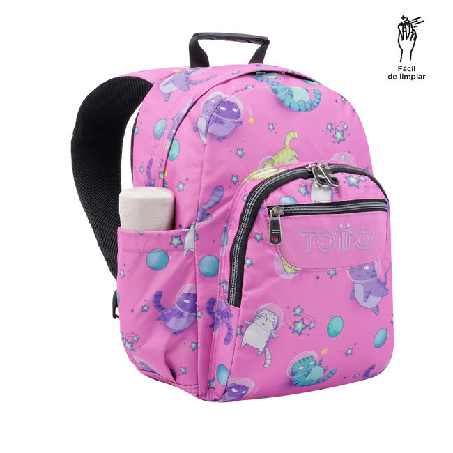 Mochila escolar gatos astronautas - Gommas image number null