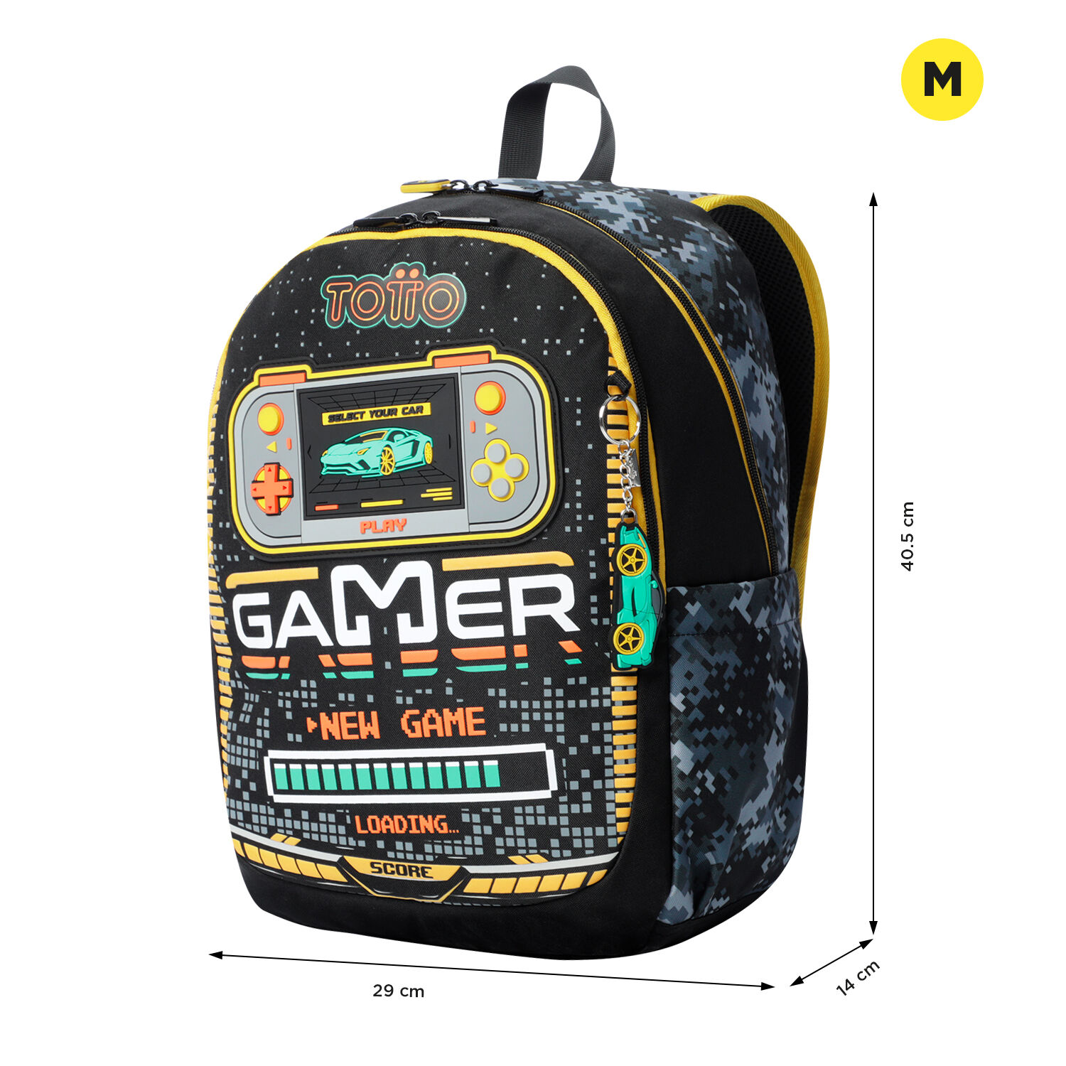 Mochila Totto Best Game M 7C6M. Mochilas totto sin ruedas La Superpapeleria
