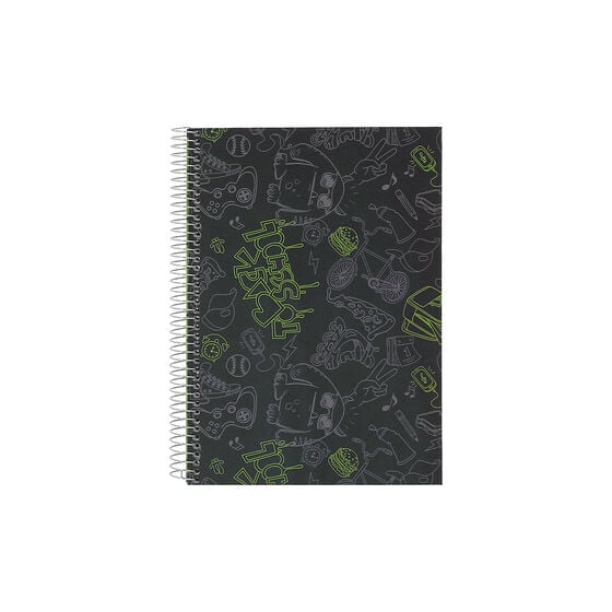 Cuaderno A5 tapa forrada image number 1