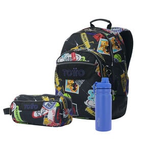 Pack Escolar Sticky X3 | Mochila + 2 accesorios
