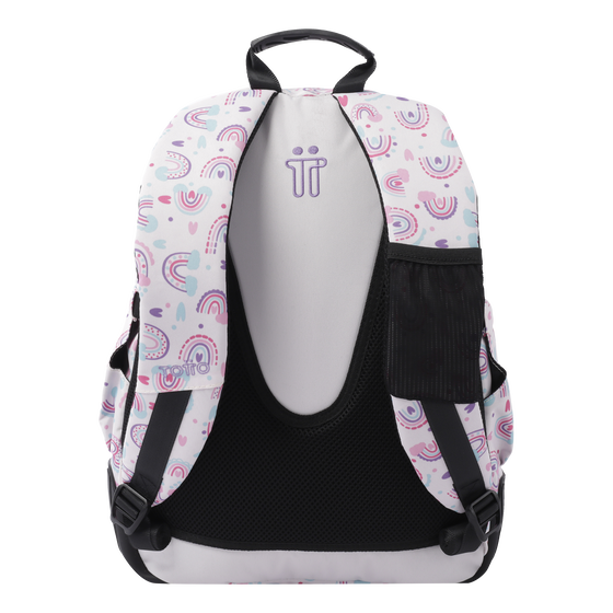 Mochila Crayoles - Arcoíris rosa image number 3
