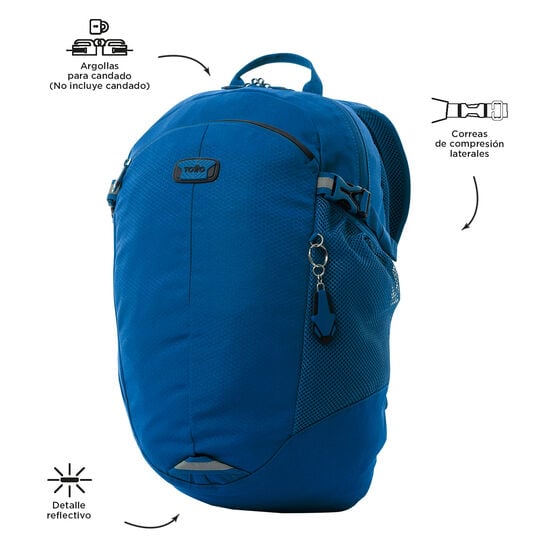 Mochila Deportto - Snorkel Blue image number 5