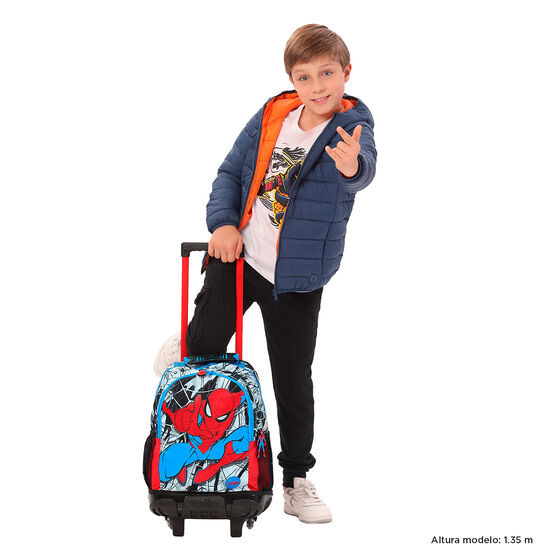 Mochila de ruedas SpidermanCity M image number 3