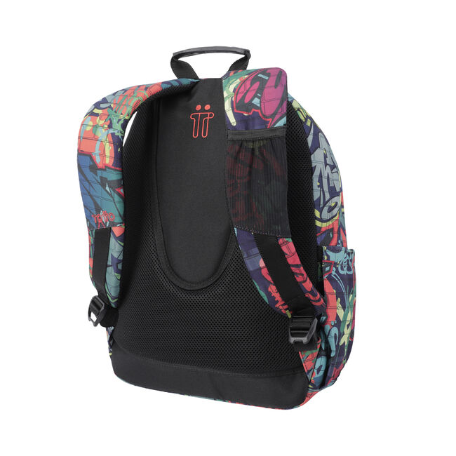 Mochila escolar graffiti - Acuarela image number null